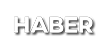 Haber Sunum