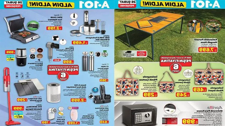 A101 26 Şubat 2026 aktüel kataloğu indirimli ürünler listesi