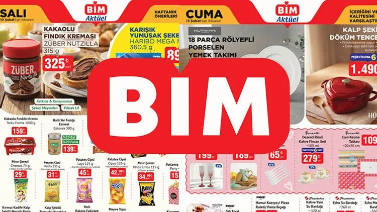 Bim 10-13 Şubat 2026 aktüel ürünler kataloğu yayımlandı