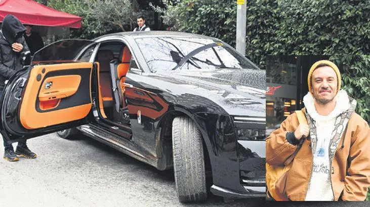 Buray, Etiler'de lüks aracıyla dikkat çekti