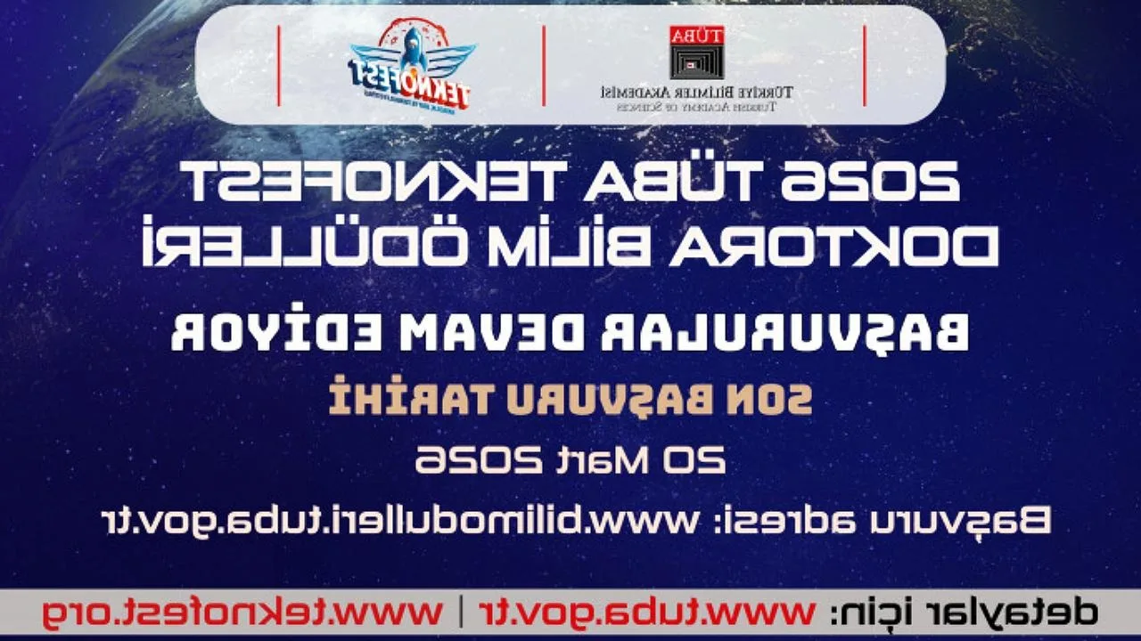 TÜBA-TEKNOFEST Doktora Bilim Ödülleri başvuruları açıldı