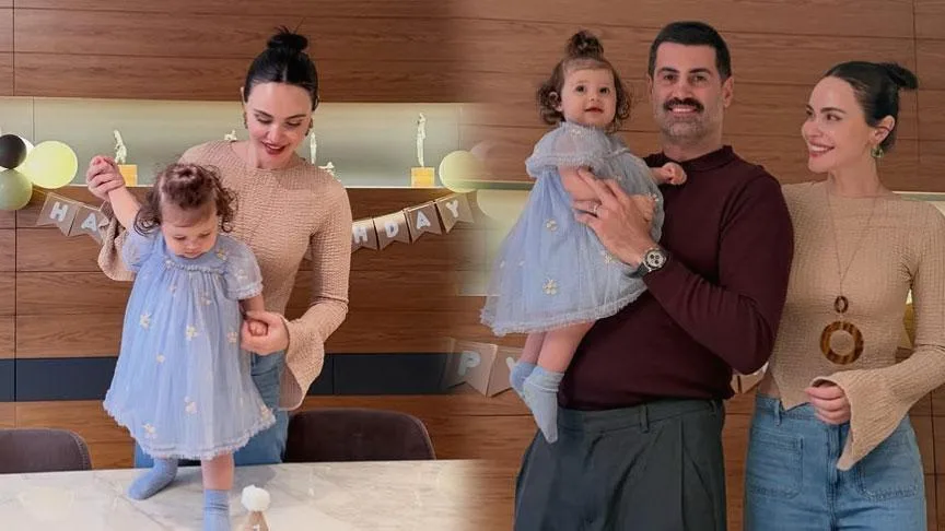 Volkan Demirel ve Zeynep Sever ailesinde özel kutlama