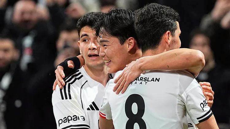 Beşiktaş grubu lider tamamlayıp çeyrek finale yükseldi