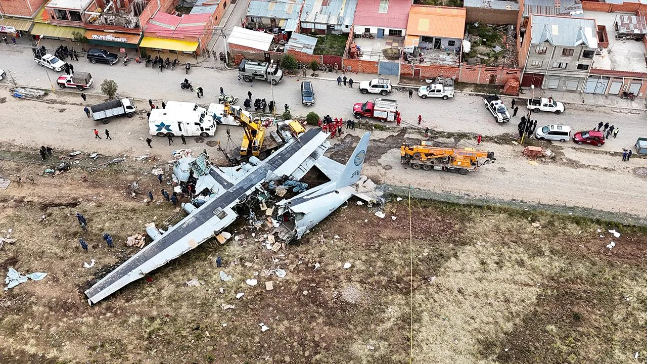 Bolivya'daki uçak kazası, güvenlik ve ekonomik sistemi sınadı