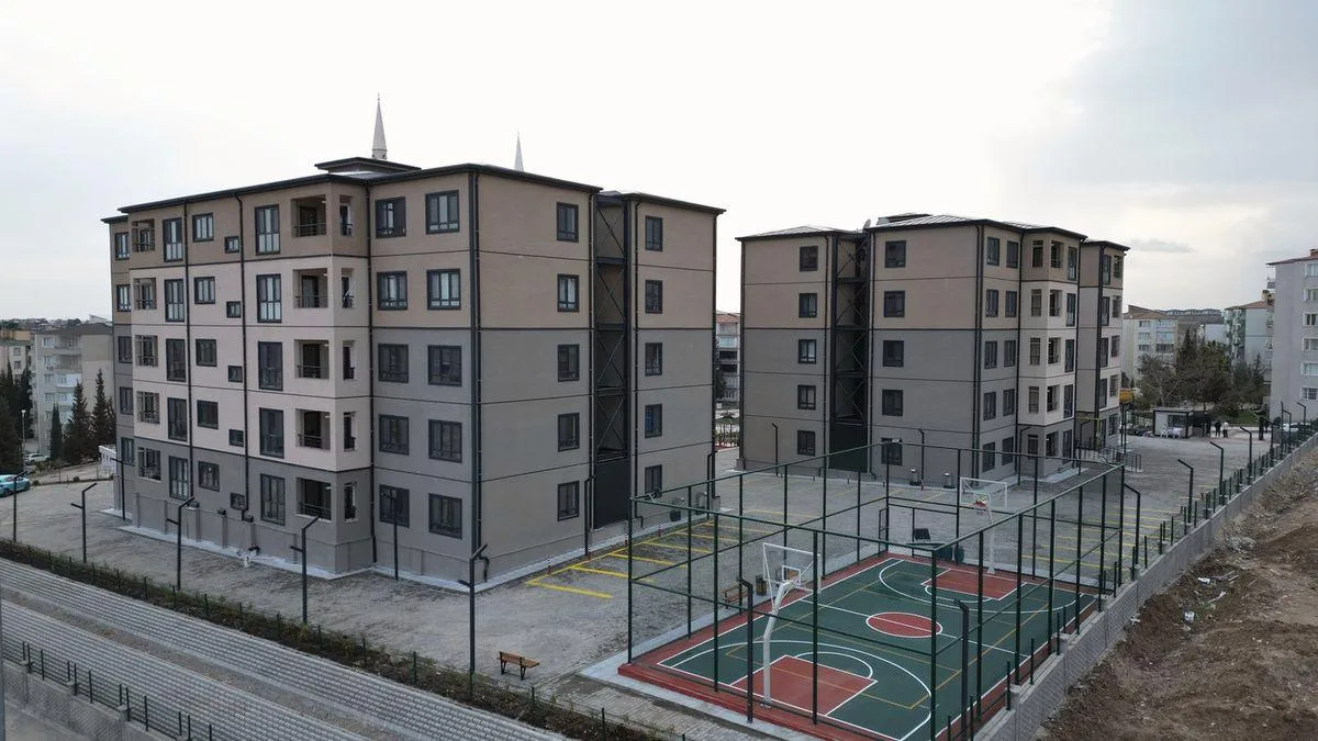 Kahramanmaraş'ta deprem sonrası İş Bankası'na ait lojmanlar tamamlandı