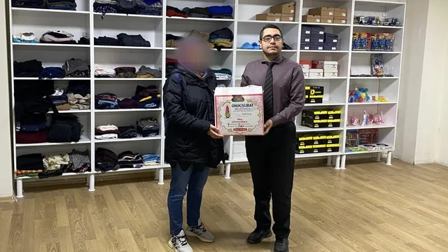 Kahramanmaraş'ta eski hükümlü ailelerine Ramazan yardımı yapıldı