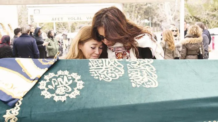 Yücel Boronkay Levent Afet Yolal Camisi’nde son yolculuğuna uğurlandı