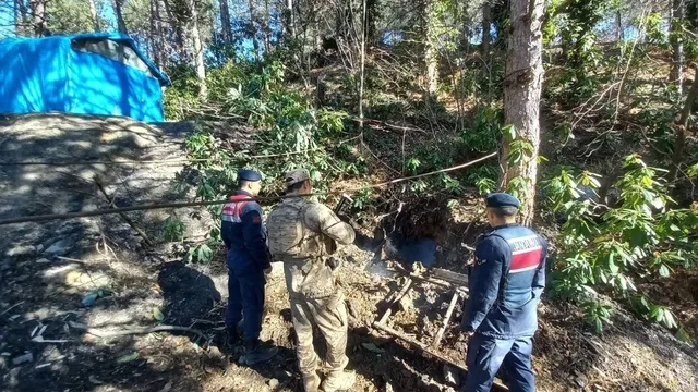 Zonguldak'ta 6 kaçak maden ocağı patlayıcı ile imha edildi