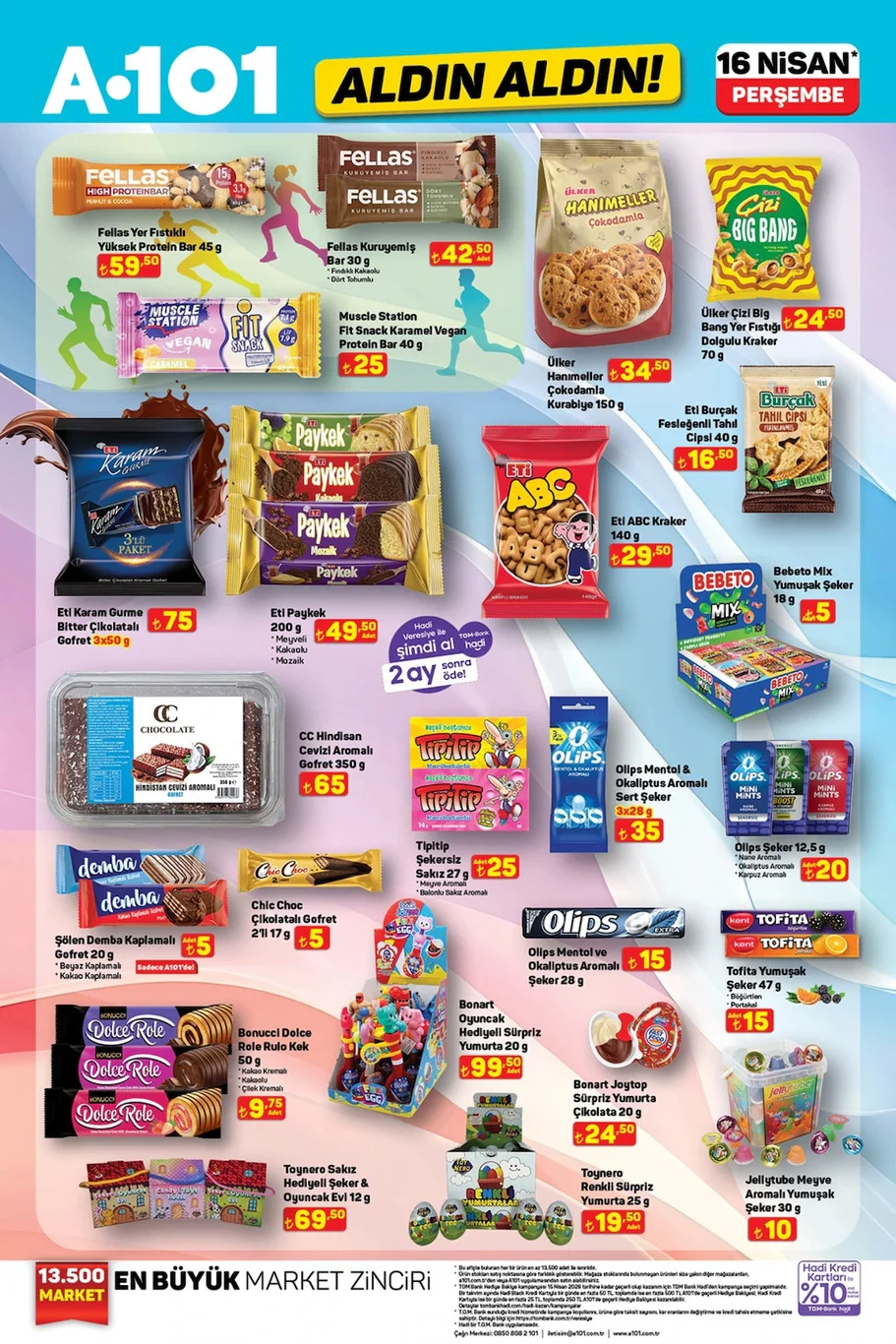A101 16 Nisan 2026 aktüel kataloğu
