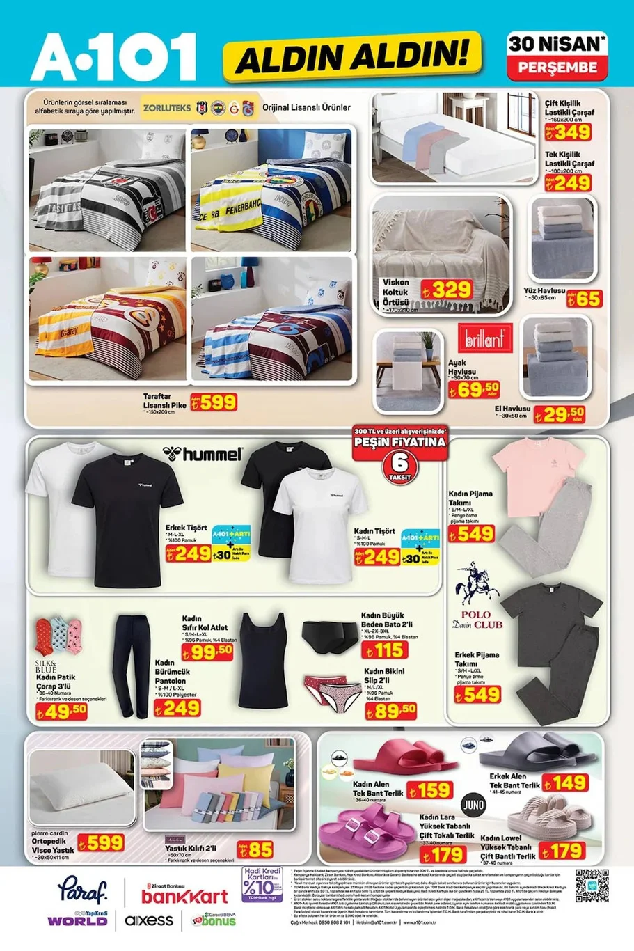 A101 30 Nisan aktüel kataloğu yayında
