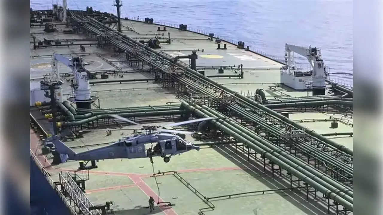 ABD güçlerinden Hint Okyanusu’nda baskın: İran petrolü taşıyan gemiye müdahale edildi