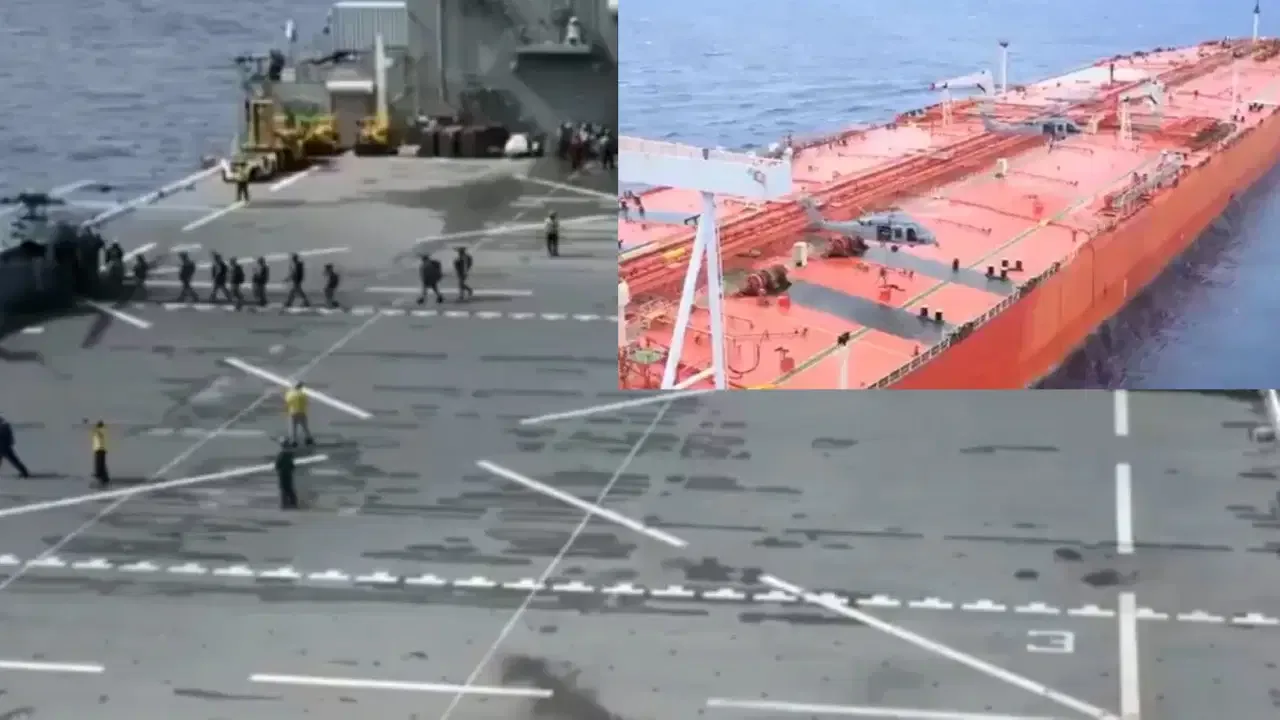 Görüntüler paylaşıldı: ABD, İran'a giden petrol tankerine el koydu!