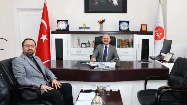 Adıyaman Valisi Varol'dan yeni İl Müftüsü Şavlı'ya hayırlı olsun ziyareti