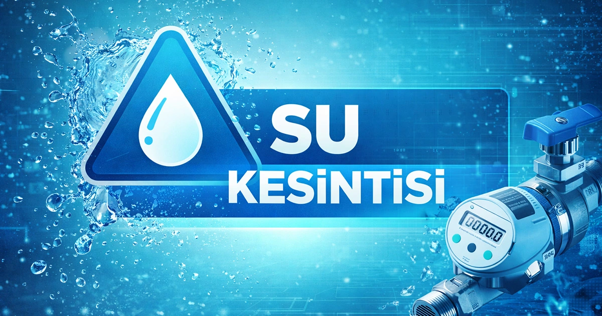 Ankara Keçiören'de dev su hattında arıza: Plansız kesinti gece bitecek