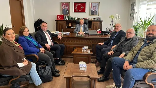 Artvin TSO'dan Yeni İl Özel İdaresi Genel Sekreteri Yılmaz Boz'a ziyaret