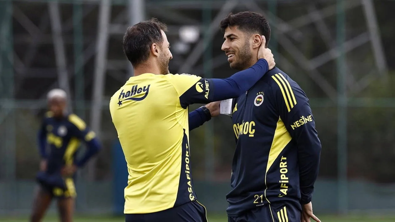 Fenerbahçeli yıldız Marco Asensio'dan Domenico Tedesco'ya veda paylaşımı