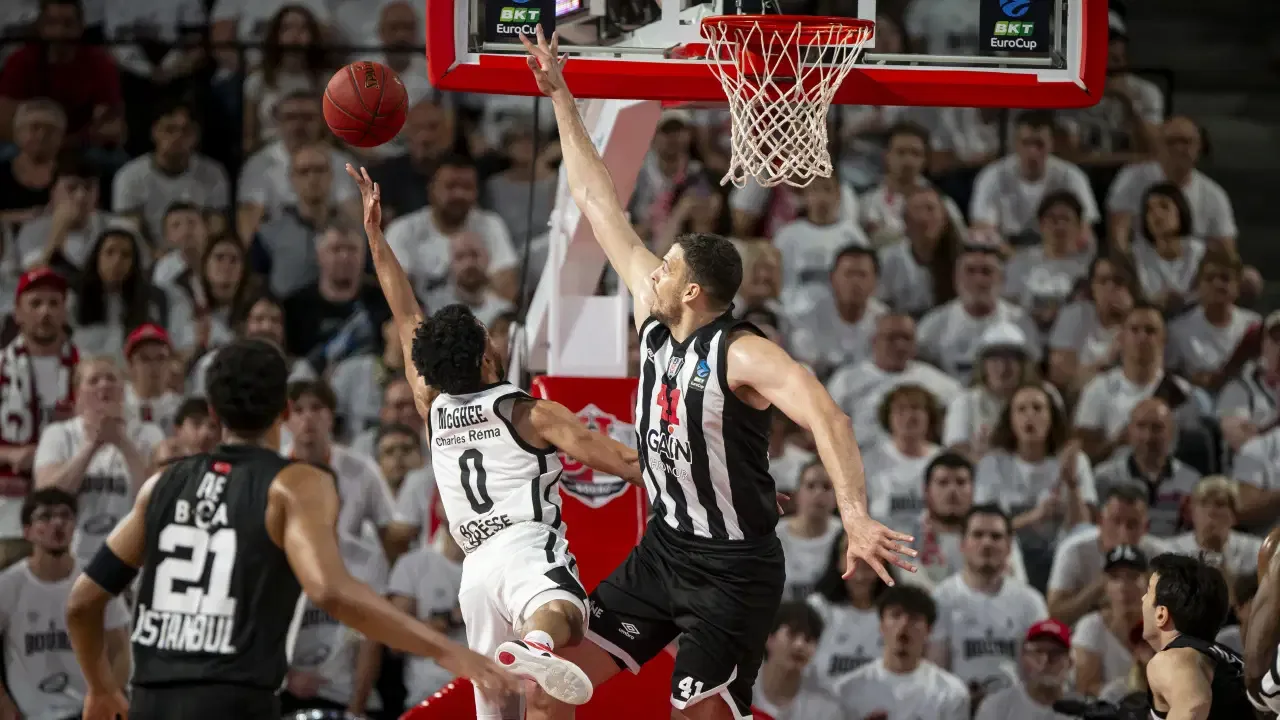 Beşiktaş GAİN EuroCup'ta ikinci oldu! Deplasmanda mağlup...