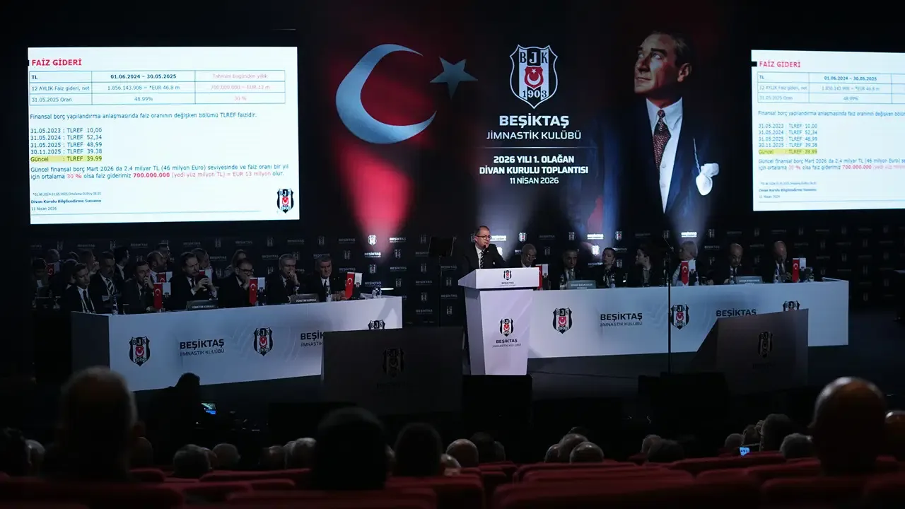 Beşiktaş'ın toplam borcu açıklandı