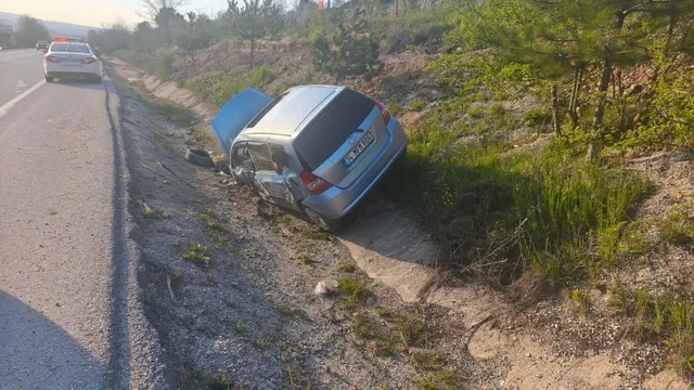 Bilecik Söğüt'te feci kaza: 1 yaralı