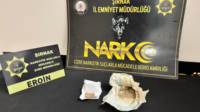 Cizre'de Çocuk Bezi İçindeki 42 Gram Eroin Ele Geçirildi: 1 Gözaltı