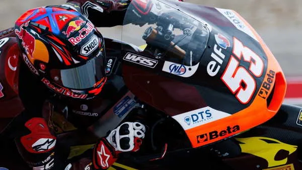 Deniz Öncü, Moto2 İspanya Gp'sini 13. basamakta bitirdi