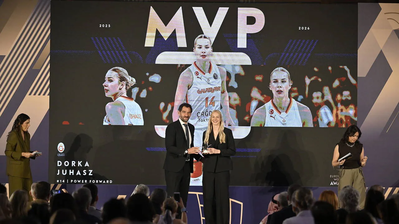 Kadınlar Euroleague'de MVP Dorka Juhasz seçildi