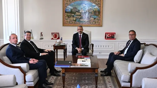 Edirne Valisi Sezer'den GTİ Genel Müdürü Gürlek'e ziyaret