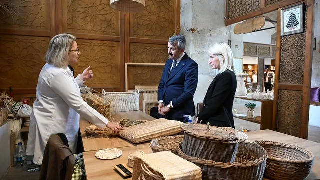 Edirne Valisi Sezer'den Olgunlaşma Enstitüsü'ne Ziyaret: El Sanatları İncelendi