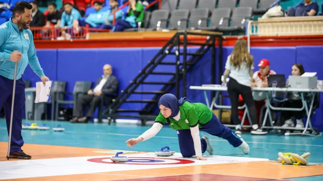Gaziantep'te ÜNİLİG Hokey ve Floor Curling Müsabakaları Başladı