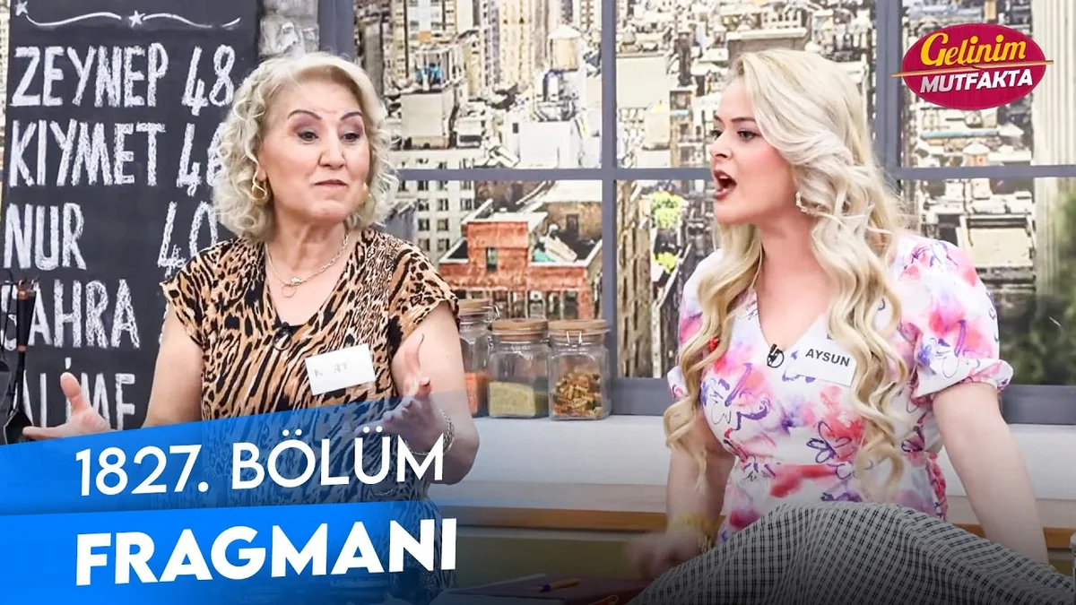 Gelinim Mutfakta 1827. Bölüm Fragmanı