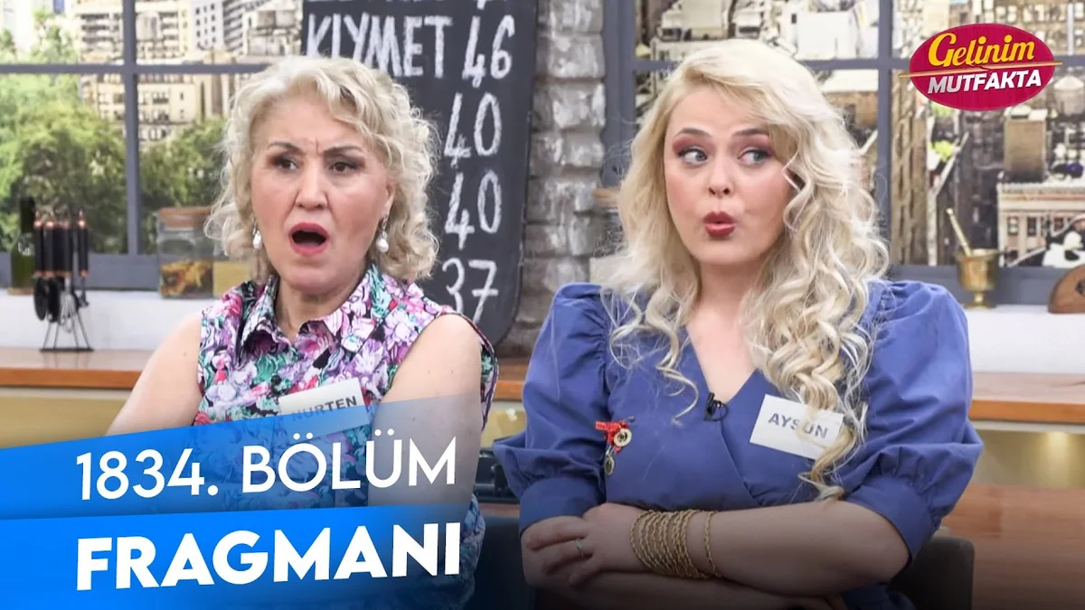 Gelinim Mutfakta 1834. Bölüm Fragmanı