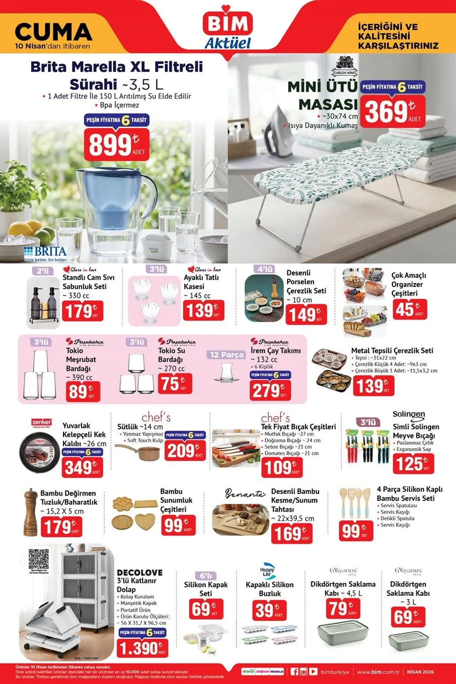 BİM 14-15 Nisan kataloğu yayında!