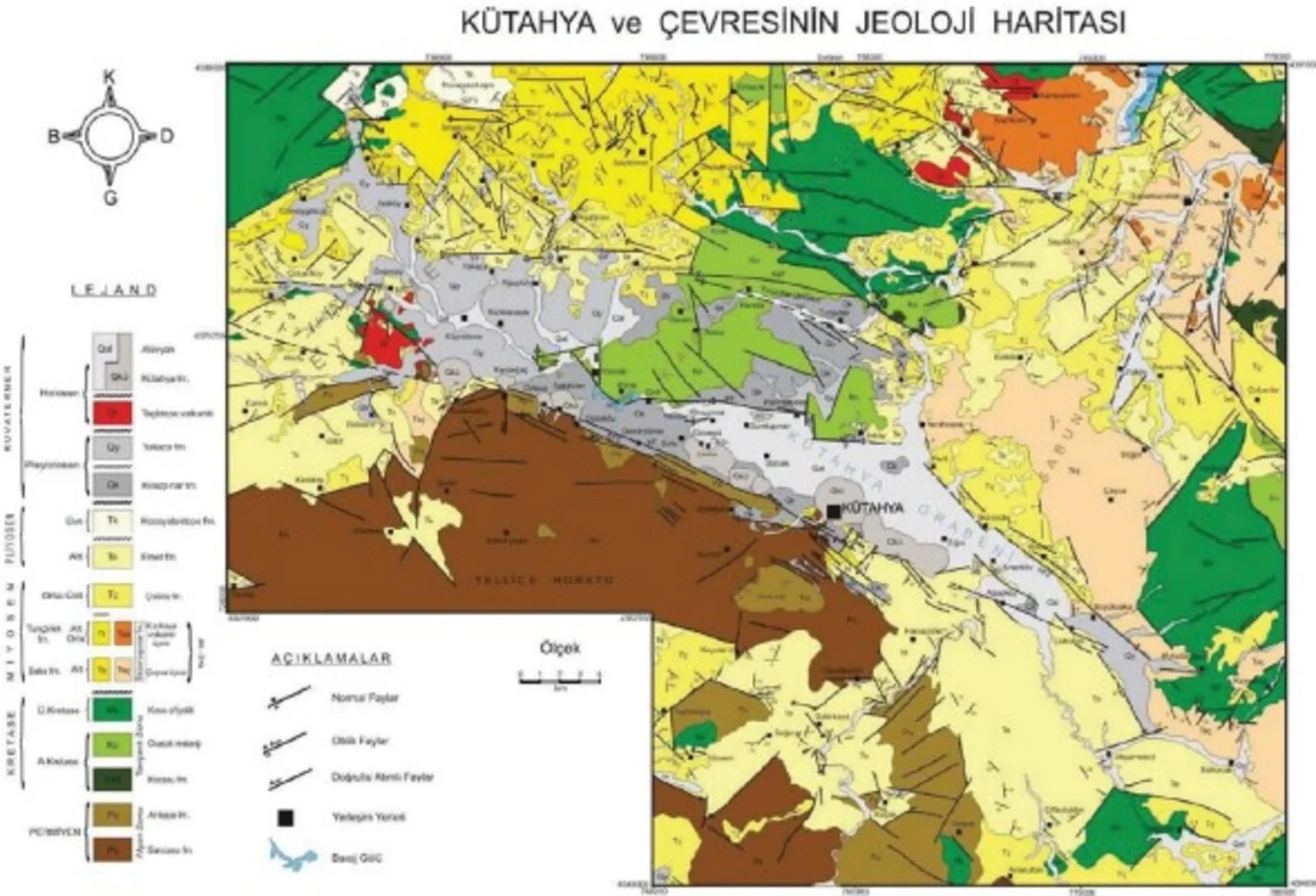Kütahya deprem risk haritası