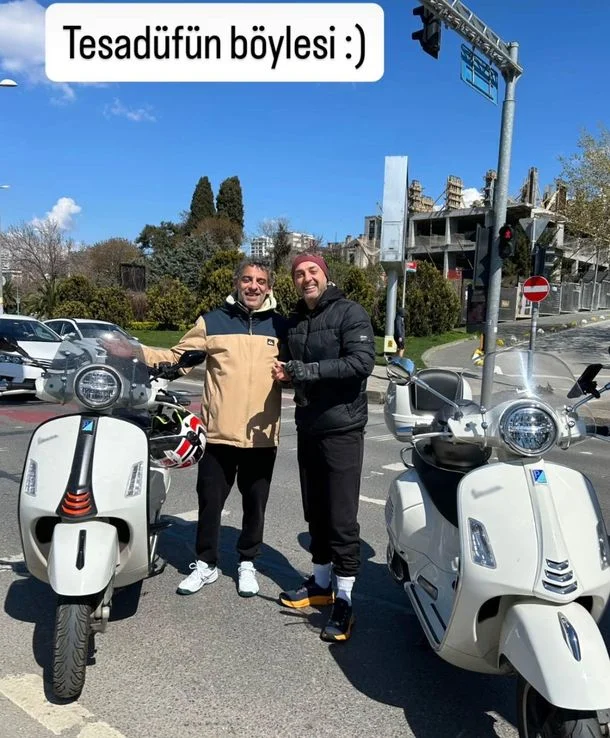 Yolda karşılaştılar