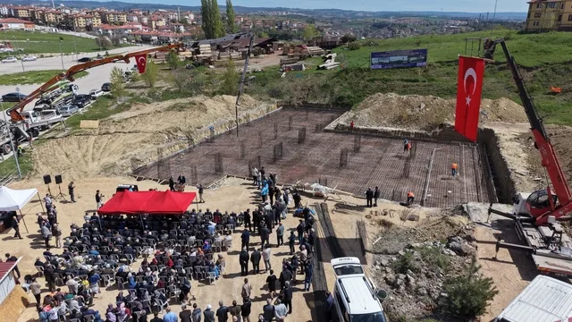 Karabük Safranbolu'da 1000 kişilik Kuba Camisi'nin temeli atıldı