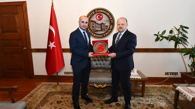 Kastamonu Valisi Dallı'dan Göç İdaresi'ne ziyaret