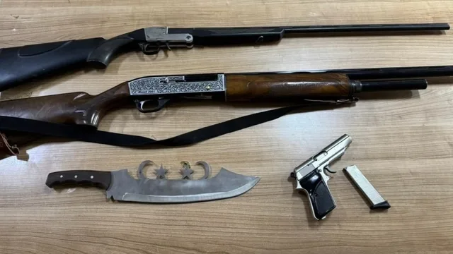 Kırşehir'de ruhsatsız silahlara geçit yok: 3 şüpheliye işlem
