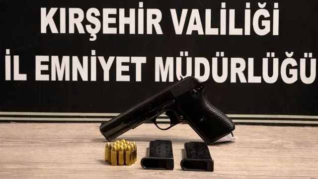 Kırşehir'de Silah Operasyonu: 3 Şüpheliye İşlem Başlatıldı