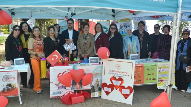 Kocaeli Karamürsel'de kanser taramaları için farkındalık etkinliği