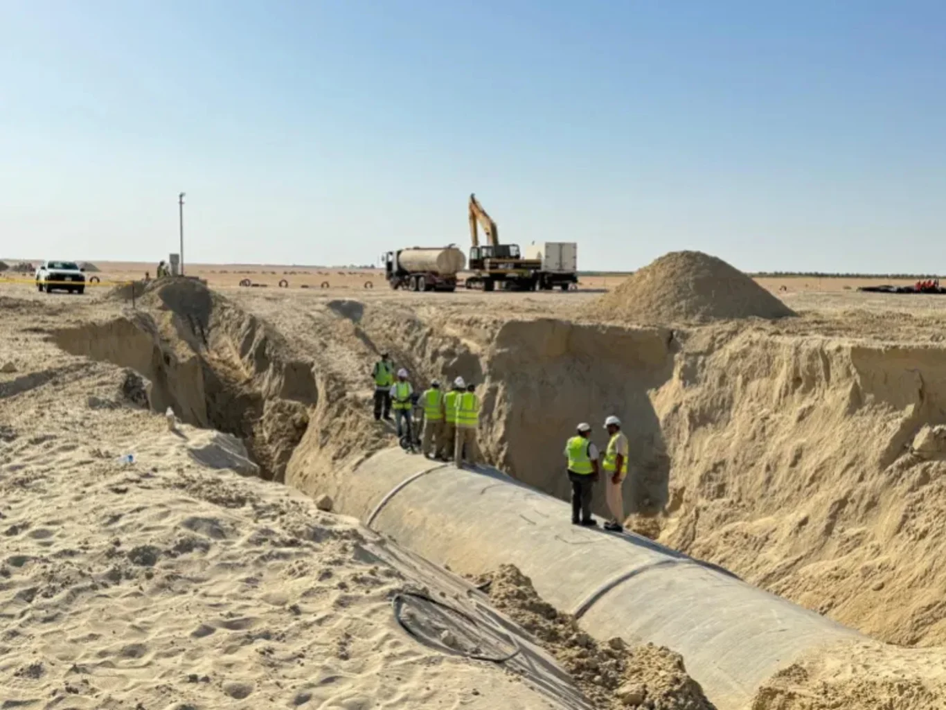 Suyu çölden çıkarıyorlar!