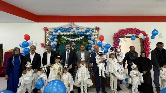 Malatya Kale'de 12 çocuk için toplu sünnet şöleni yapıldı