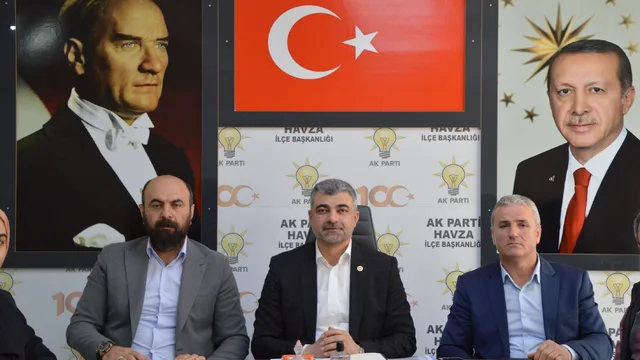 Samsun'da AK Parti'den Havza'ya Ziyaret: Teşkilat Çalışmaları Değerlendirildi