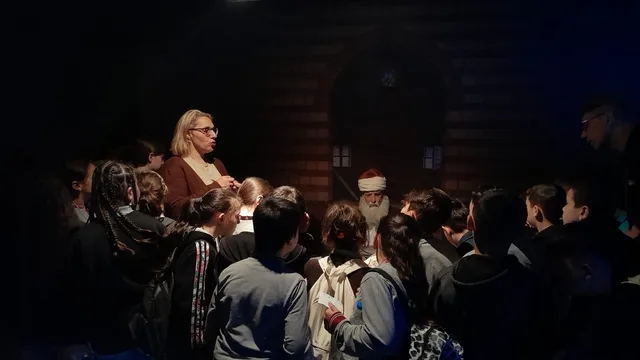 Samsun'da ilkokul öğrencileri müzeyi gezerek tarihe dokundu