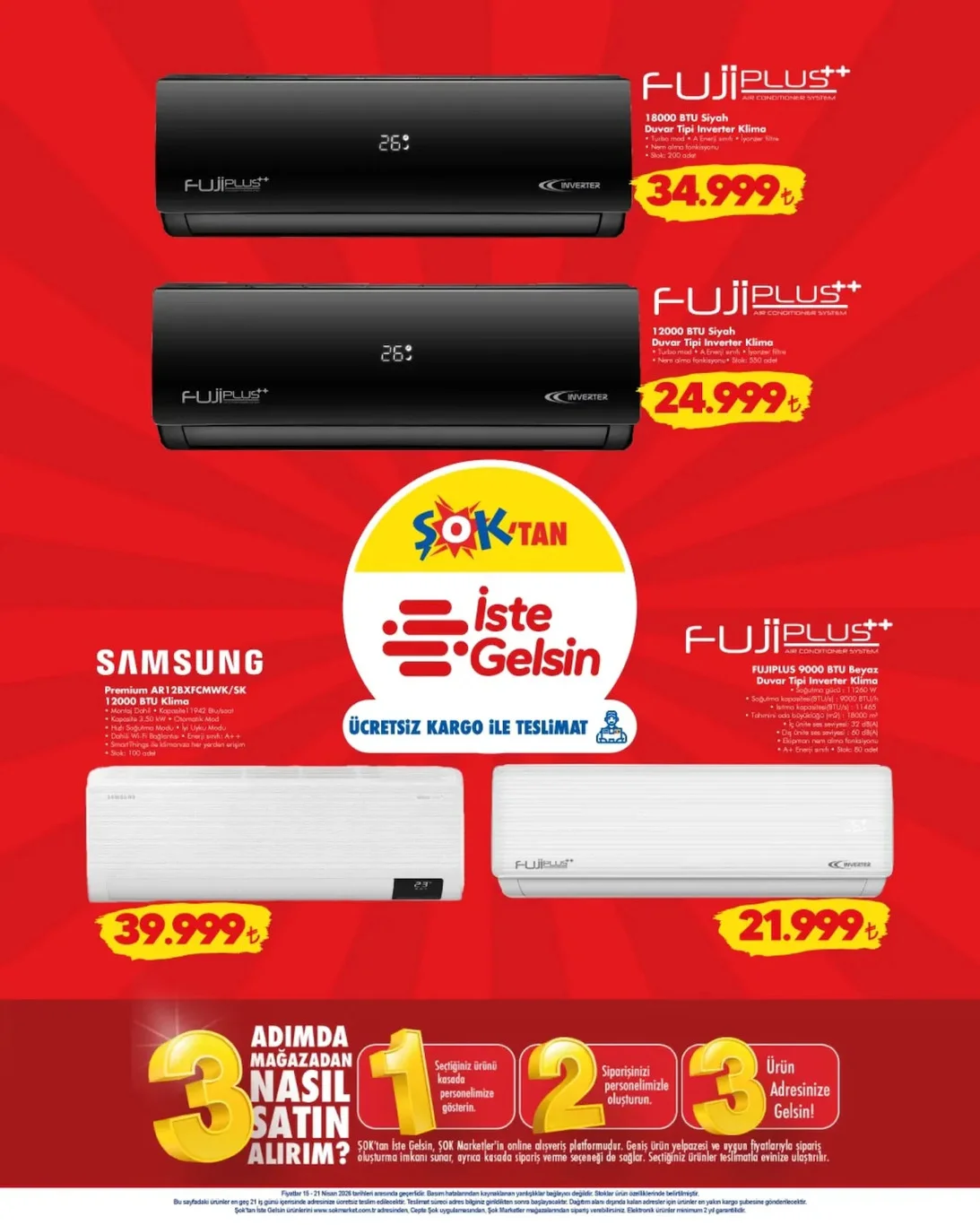 ŞOK 15 Nisan aktüel kataloğu yayında