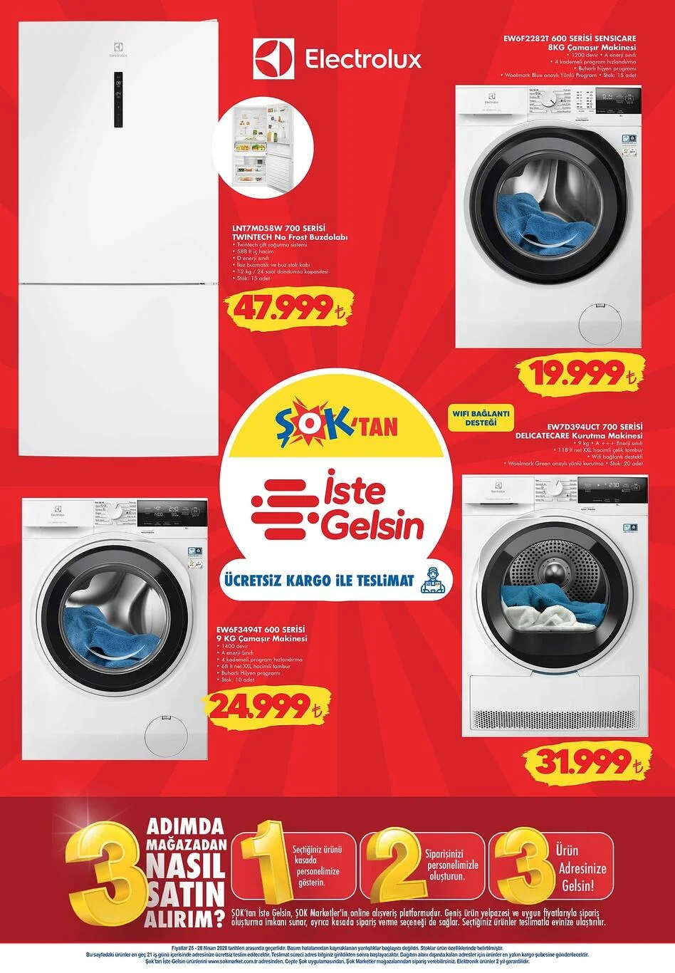ŞOK 25 Nisan aktüel kataloğu