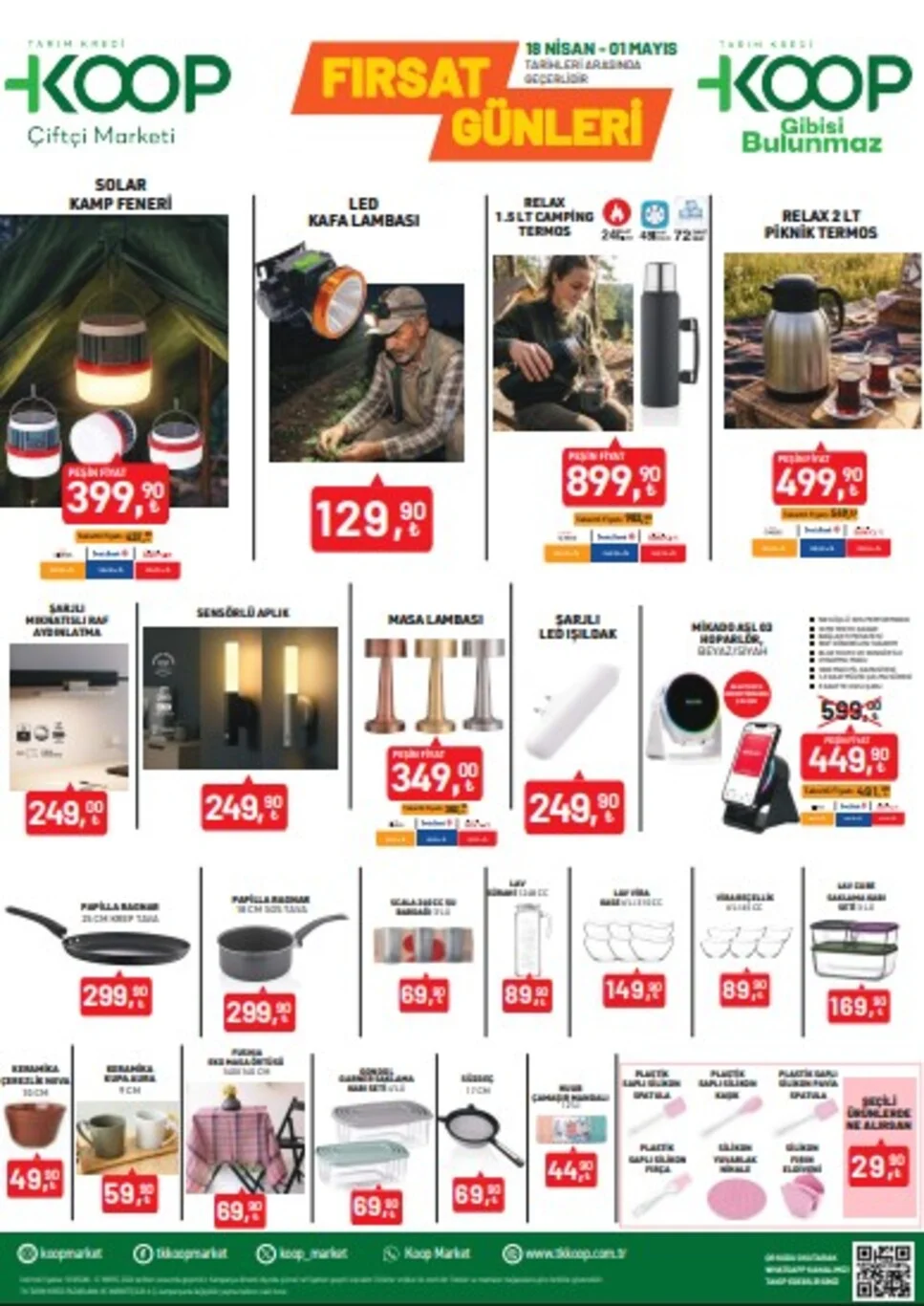 Tarım Kredi Market kataloğu yayında!