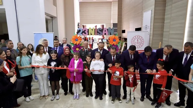 Tekirdağ'da 23 Nisan coşkusu resim sergisiyle taçlandı