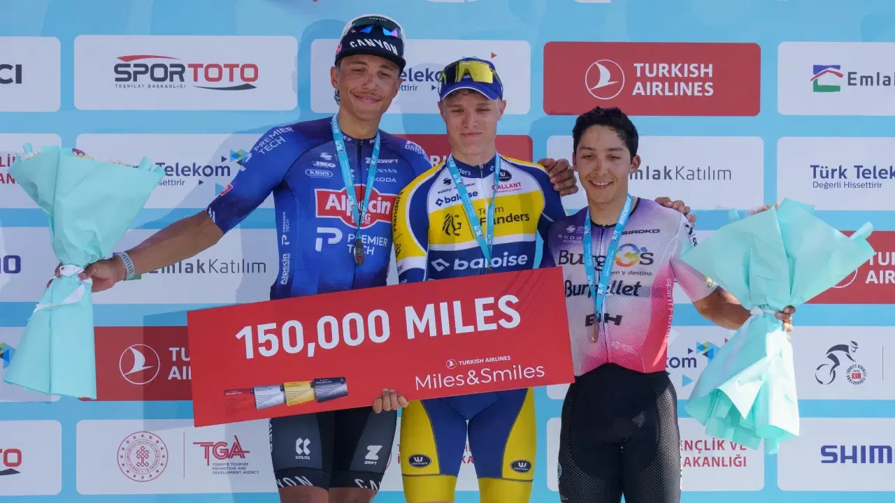 Tom Crabbe Türkiye Bisiklet Turu'nun ikinci etabını kazandı!