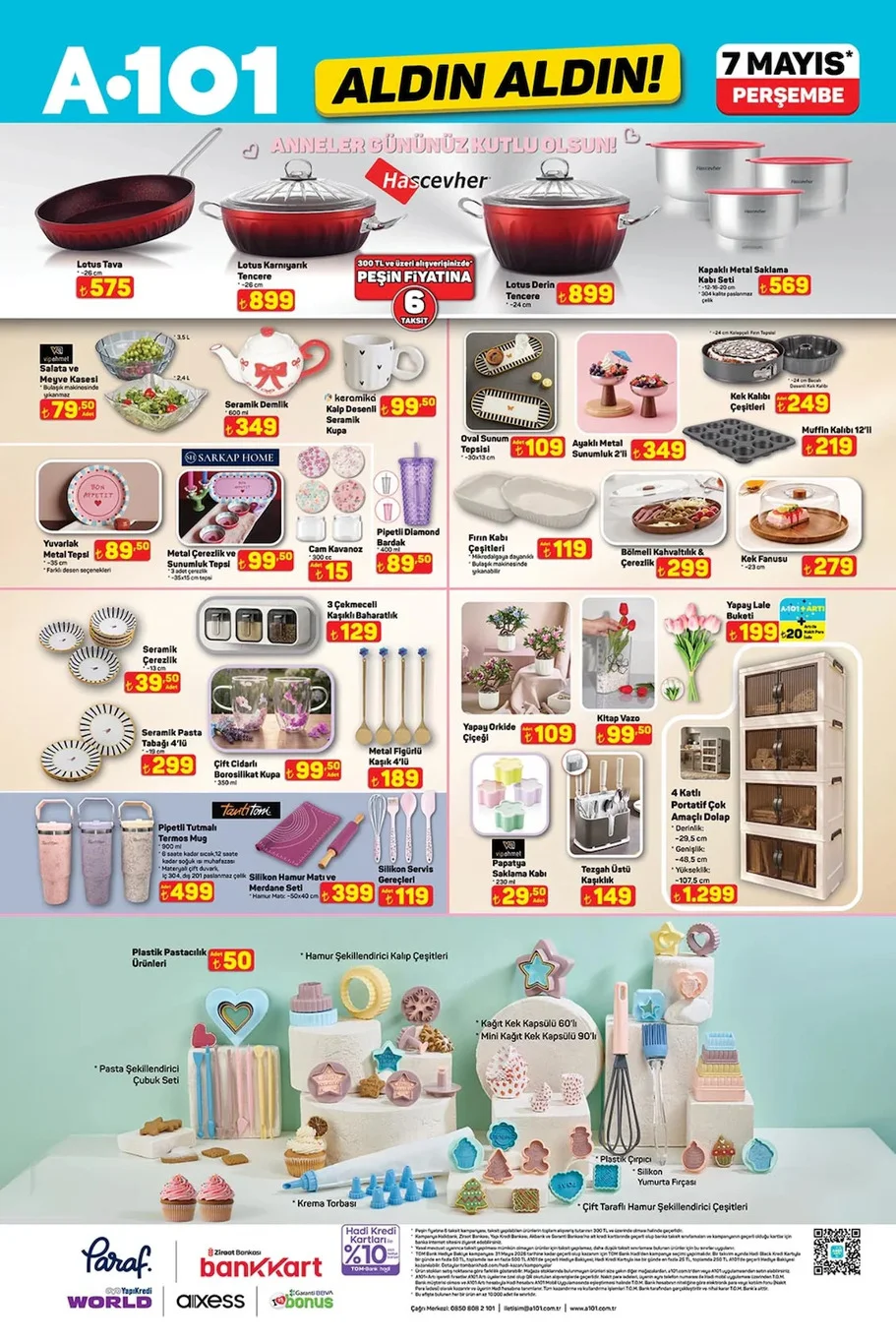 A101 7 Mayıs aktüel kataloğu