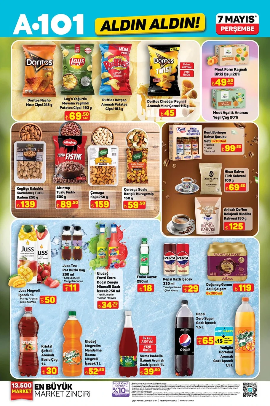 A101 7 Mayıs aktüel kataloğu